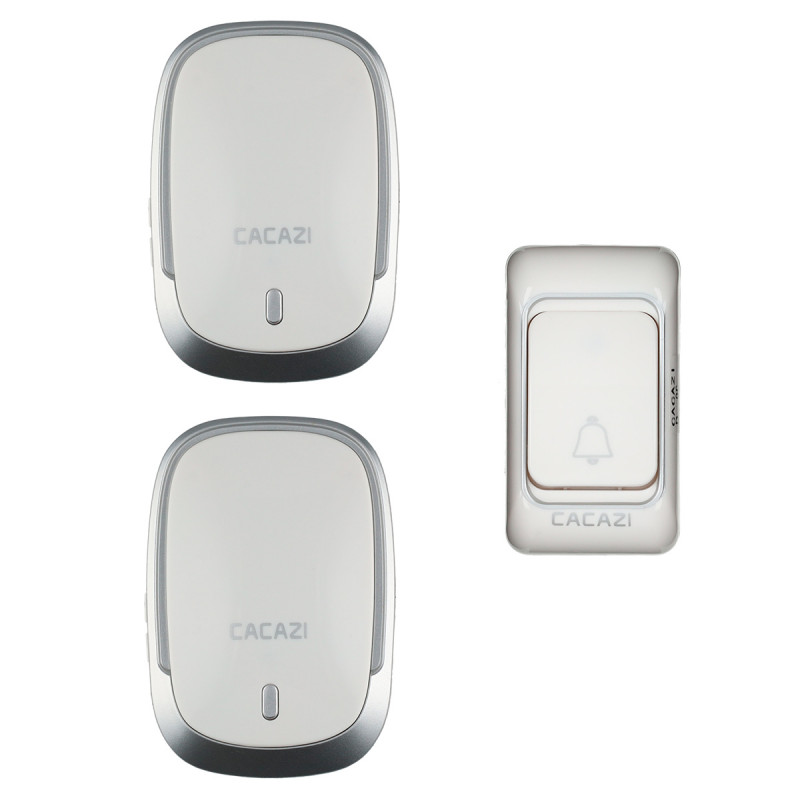 Campainha sen fio doble IP44