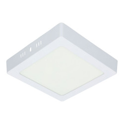 Plafonier à leds carré 12W