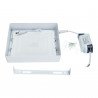 Plafonier à leds carré 12W