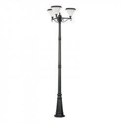 Lâmpada solar de rua 260CM 18W IP65
