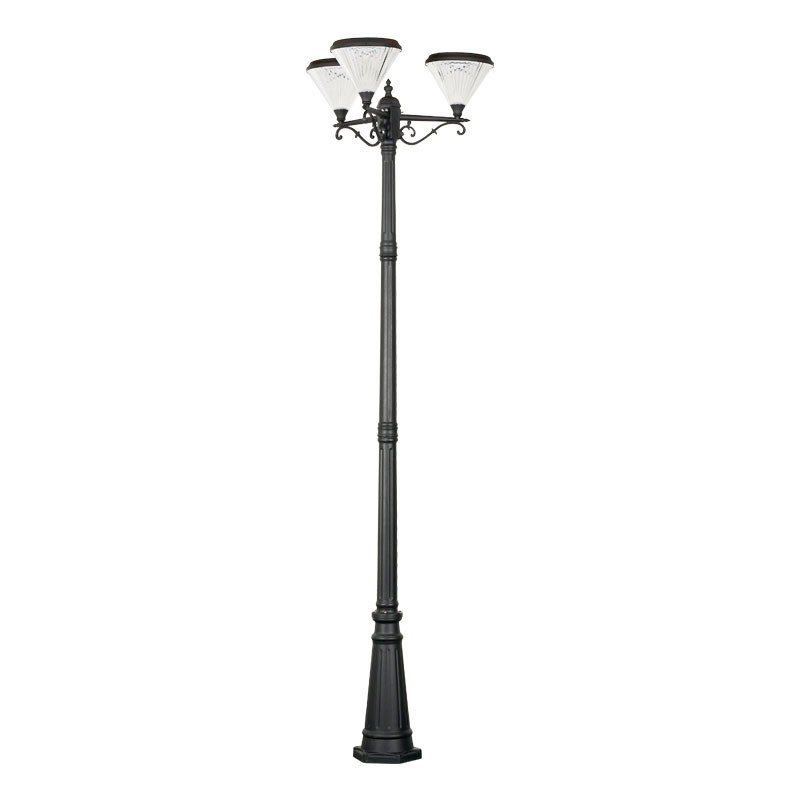 Farola solar triple 260CM IP65