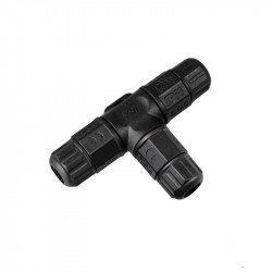 Conector "T "estanco 3x1.5mm² IP68