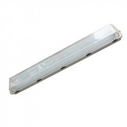 Armadura estanque ATEX dois tubos 1200 mm