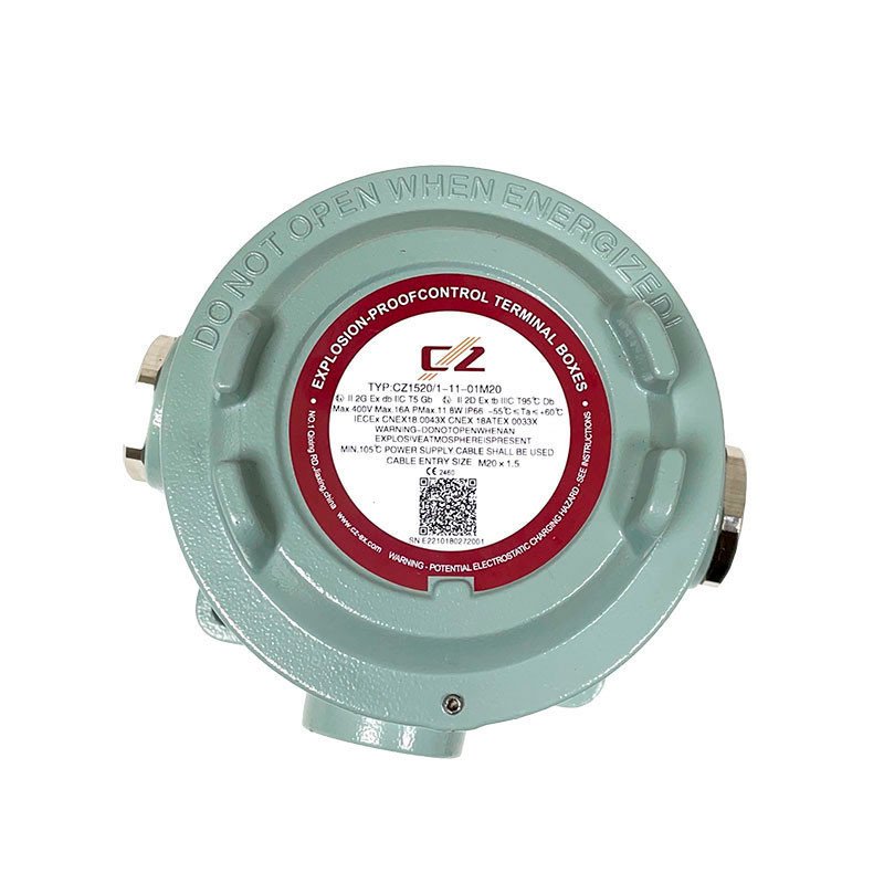 Boîte de jonction métallique à 3 voies ATEX IP66