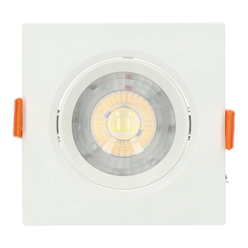 Led Downlight 7W quadrado PC series