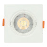 Downlight LED 7W carré série PC
