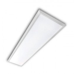 Panel Led 30 x 120 cm 40W marco blanco