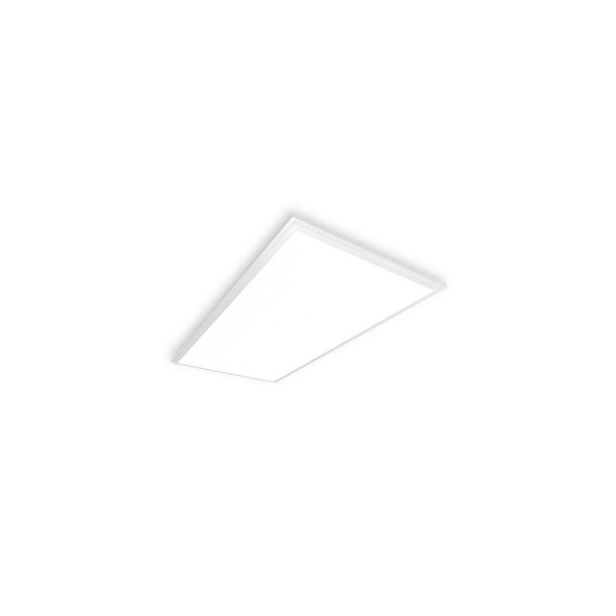 Panneau à leds 30 x 60 cm 25W cadre blanc
