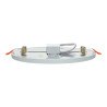 Downlight panneau - 15W, circulaire, coupe réglable