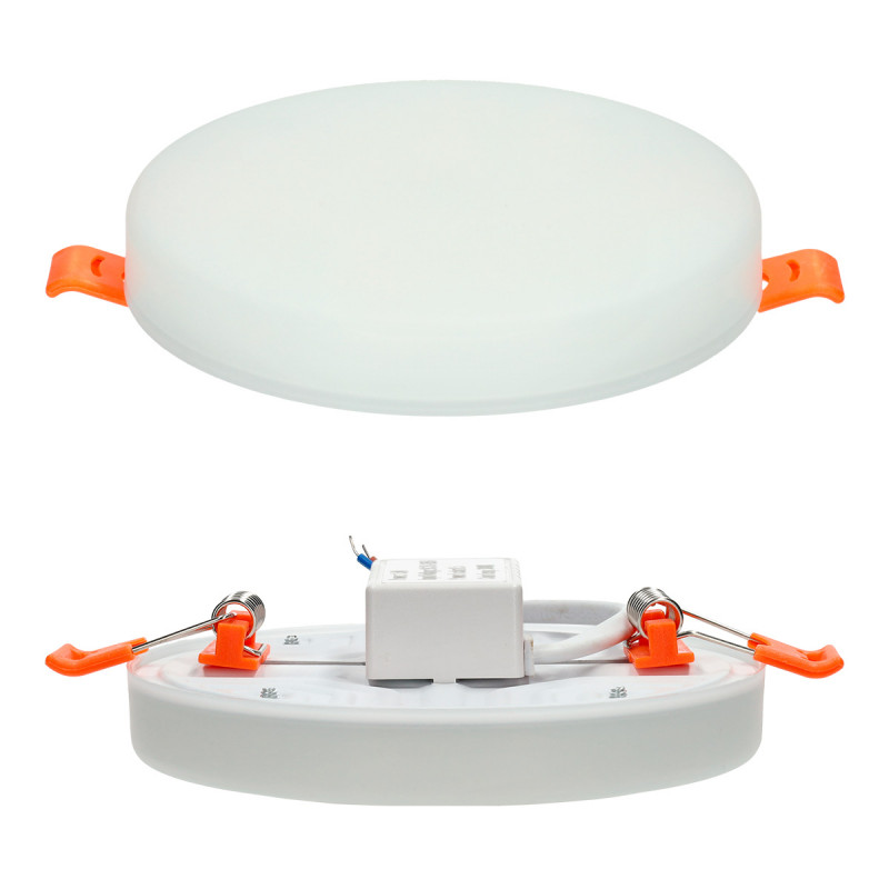 Downlight Led 15W sem borda - ajustável