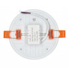 Downlight Led 15W sem borda - ajustável