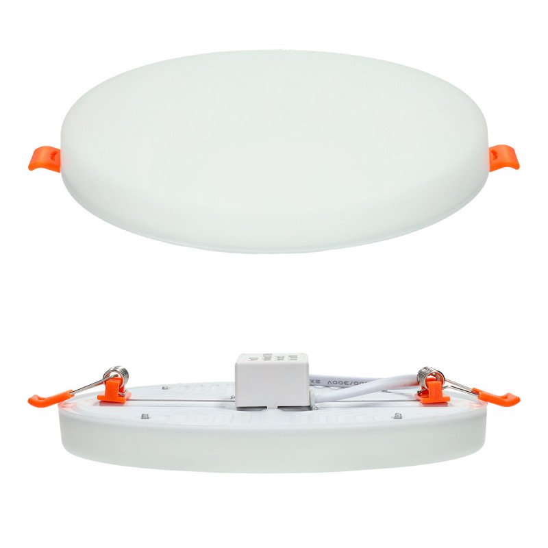 Downlight Led 22W sem borda - ajustável