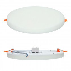 Downlight Led 32W sem borda - ajustável