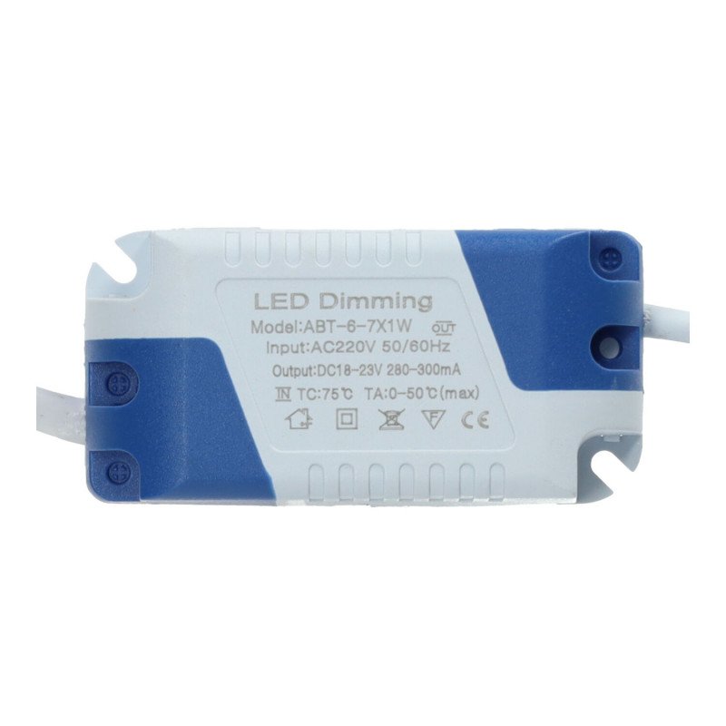 Driver réglable pour panneau LED de 3W à 7W