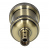 Lamp Holder - "Vintage", E27, Ceramic and Metal
