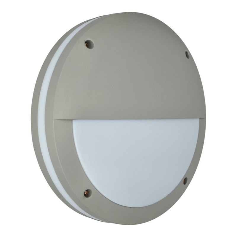 Wall light half moon aluminum IP65