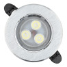 Downlight LED 3W argent
