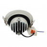 LED Ceiling Spotlight Orientable - 20W, Round