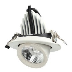 Led Projector 12W telhado rodada orientável