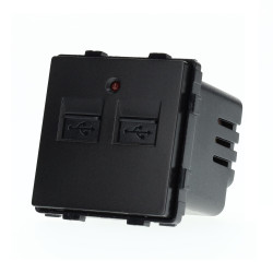 Dual Recessed USB Base