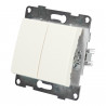Switch key 2 gang 1 way PC series