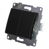 Switch key 2 gang 1 way PC series
