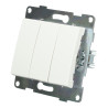 Interruptor triplo 10A série PC