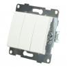 Switch key 3 gang 1 way PC series