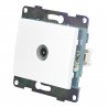 Base toma TV macho serie PC