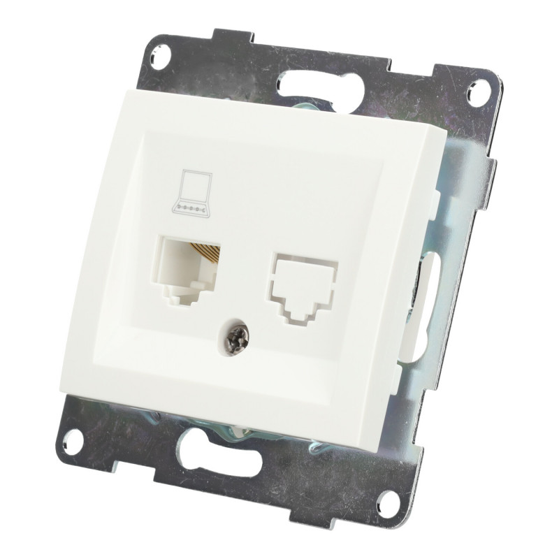 Data socket RJ45 PC series
