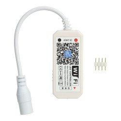 Controlador WIFI con mando tira led RGB 12/24V