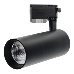 Spot LED noir orientable de 30W