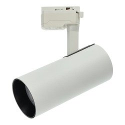 Foco LED branco ajustável 40W para rail
