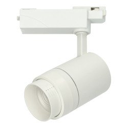 Spotlight levou trilho 30W ângulo branco ajustável