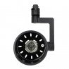 Cylindrical Rail Spotlight - Black, E27 Lamps