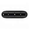 Base carril superficie grande color negro