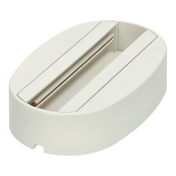 Base de rail de petite surface, blanche
