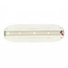 Base carril superficie grande color blanco