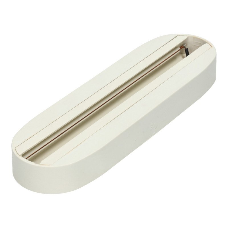 Base rail large surface white color