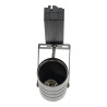 Foco rail para lâmpadas GU10 negro