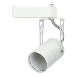Projecteur GU10 piste de lampe blanche