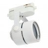 COMPACT Rail Spotlight - White, GU10 Lamps