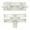 Adaptador de rail monofásico branco
