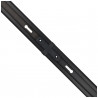Connectable Rail Connector - Straight Line, Black