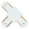 Joint en T pour rail de montage blanc