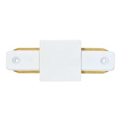 Joint de rail droit en PVC, couleur blanche