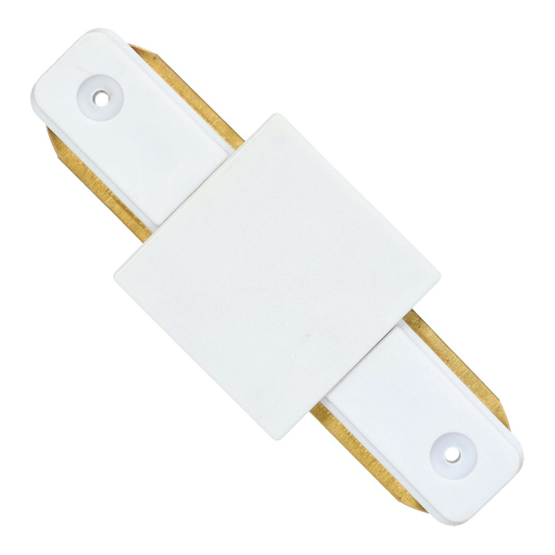 Joint de rail droit en PVC, couleur blanche
