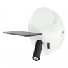 APLIQUE ALUMINIO LED 5+3W USB