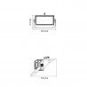 600W STADIUM floodlight Samsung - Mean Well
