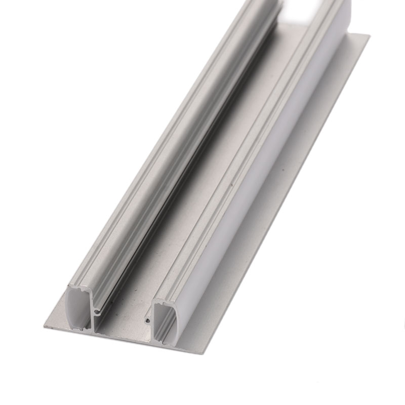 Aluminium profile for led strip double side lighting 1m